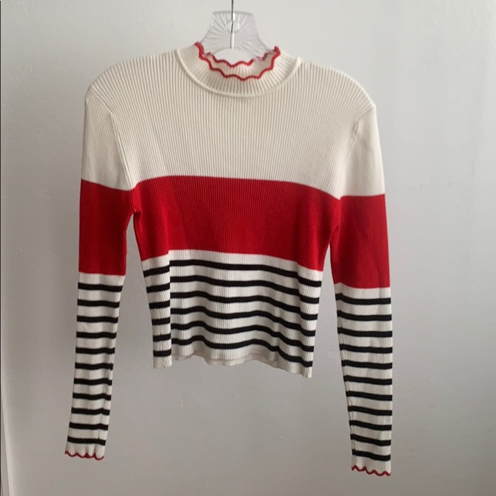 Cropped sweater
